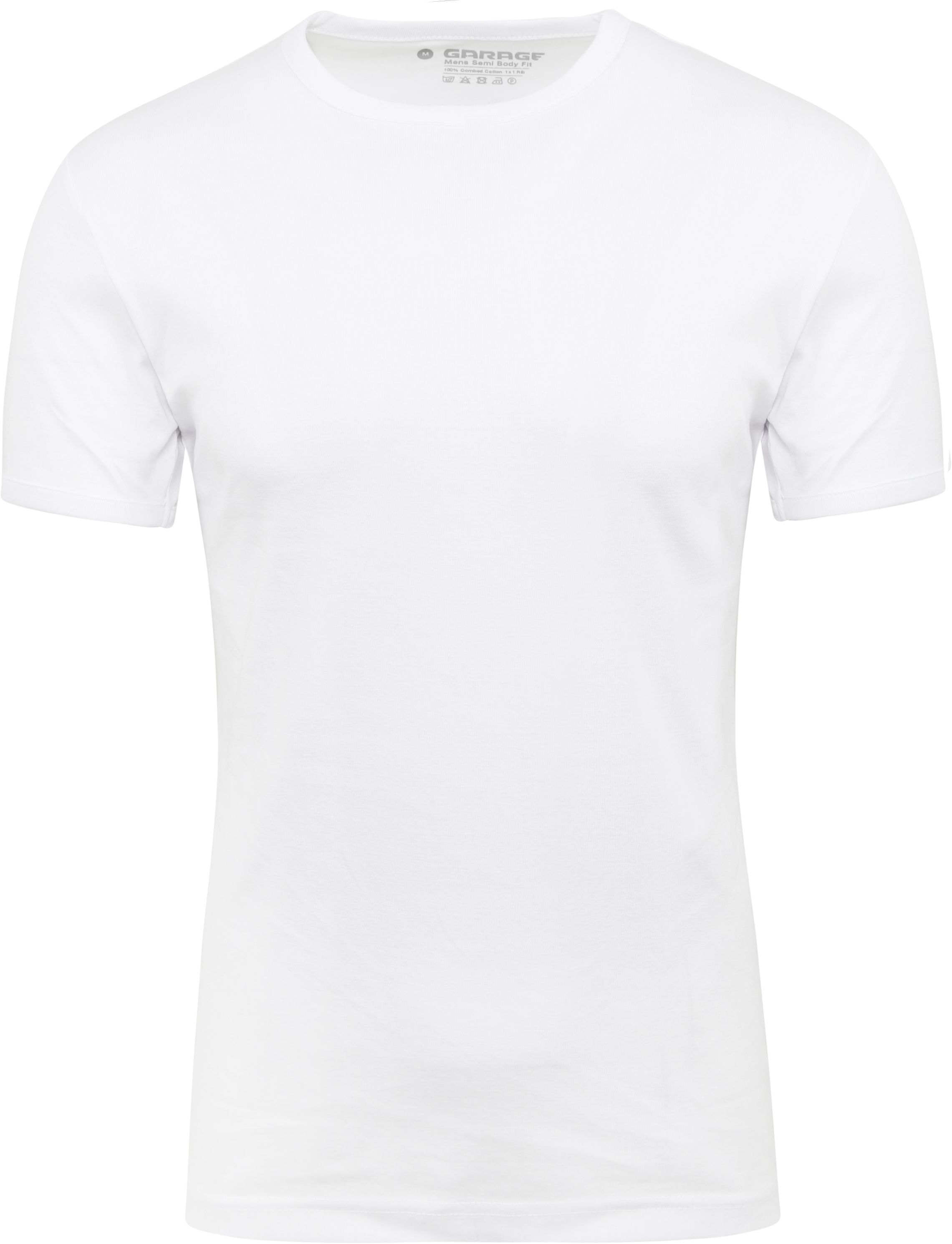 Basic White O-Neck