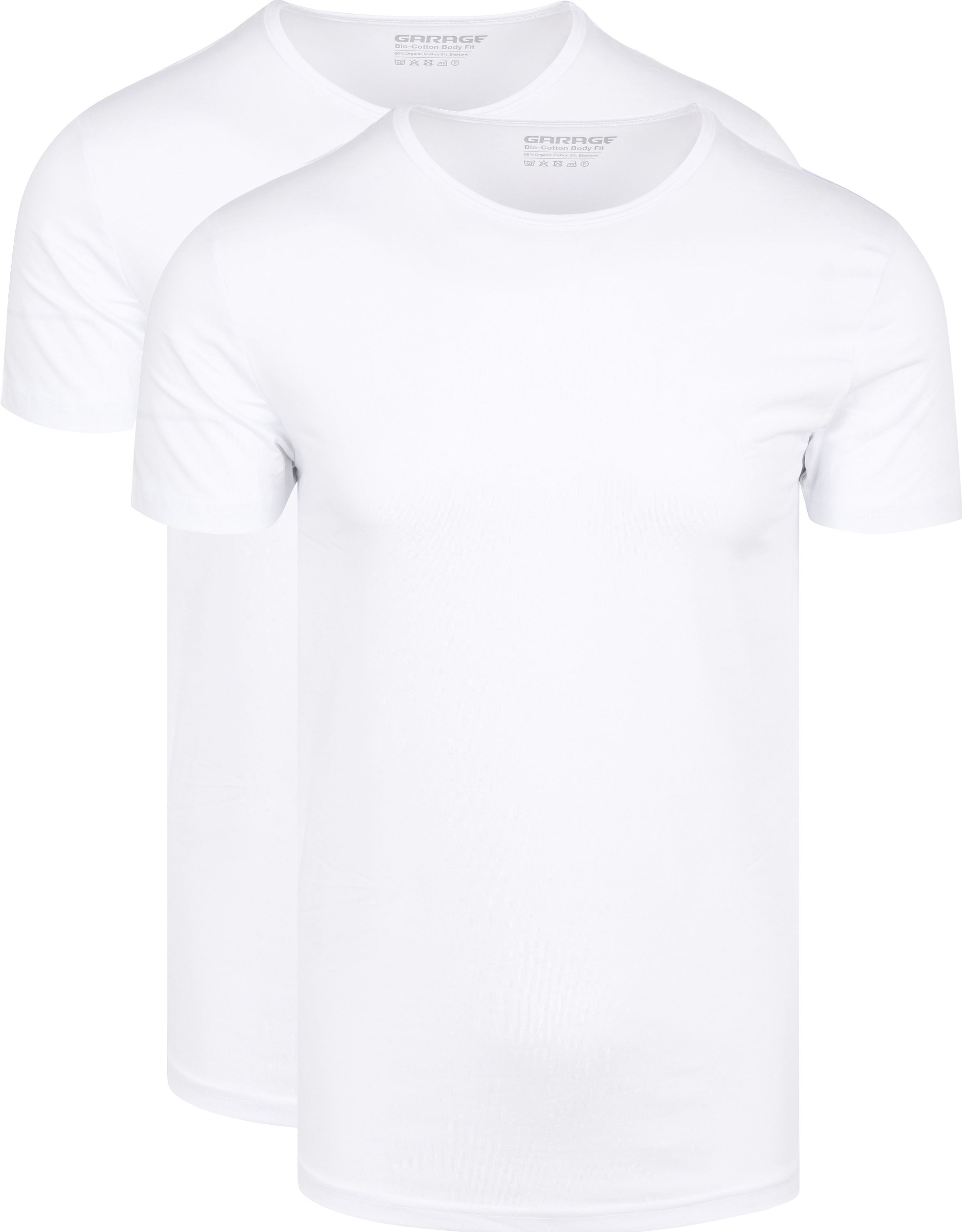 Pack de 2 Basic T-Shirts bio blanco