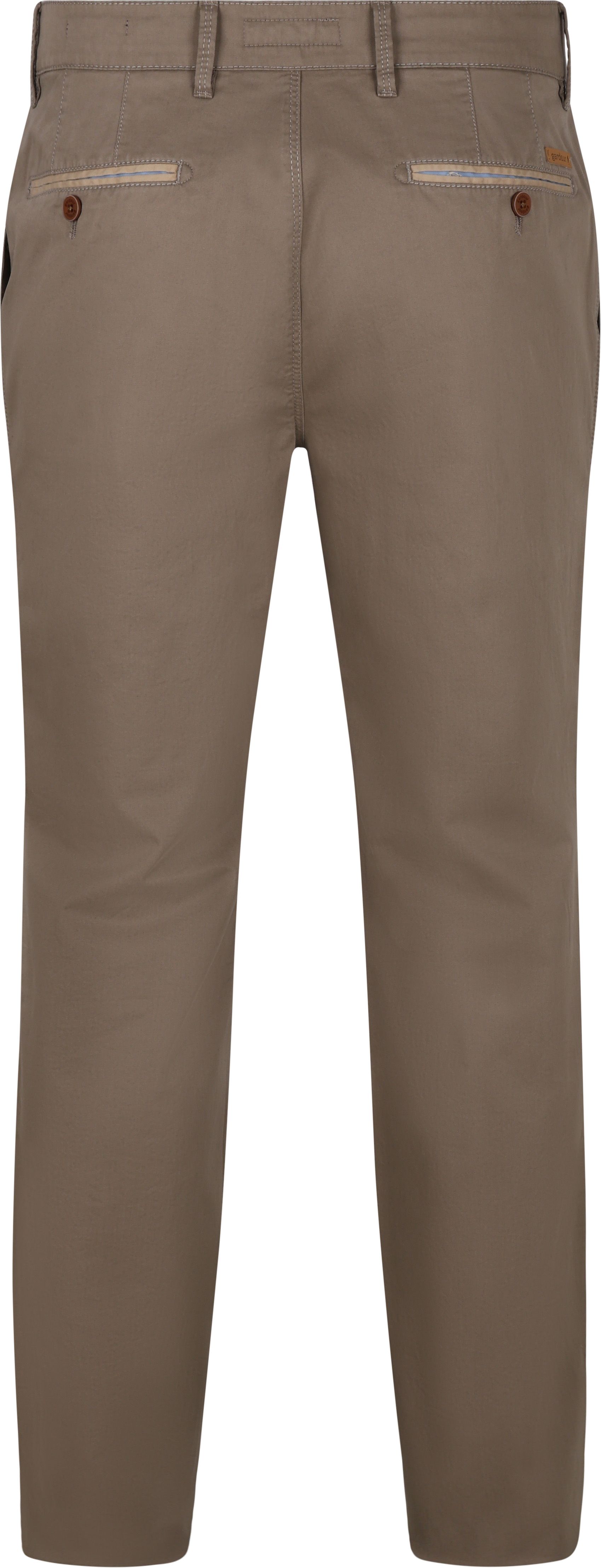 Gardeur Chino Benny 3 Taupe Product / Achterkant