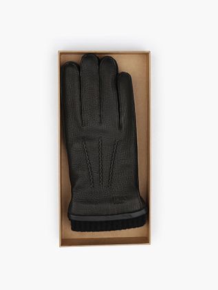 Suitable Gloves Leather Black