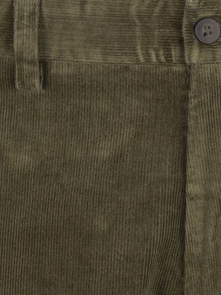 Steppin' Out Blair Corduroy Chino Olive Green