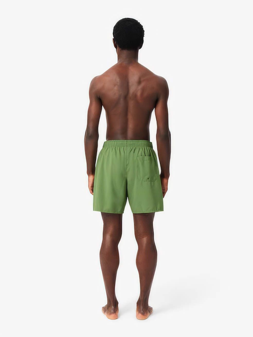 Lacoste Swimwear Mellemgrøn Model / Achterkant