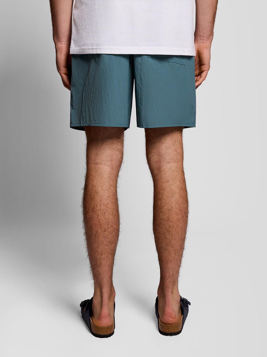 Lyle & Scott Badeshorts Plain Petrol