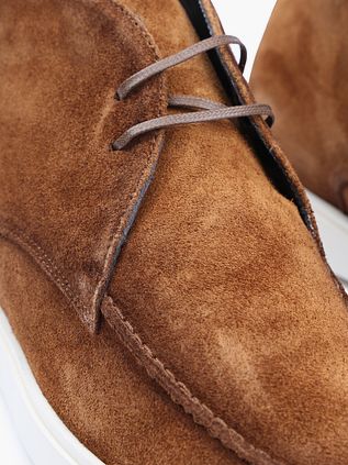 Giorgio Boy Shoe Suede Brown
