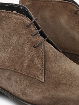 Giorgio Boy Shoe Suede Taupe