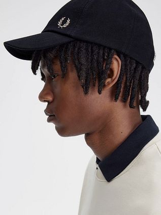 Fred Perry Cap Logo Navy