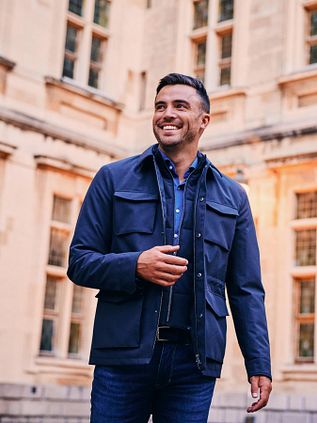 Suitable Field Jacket Navy