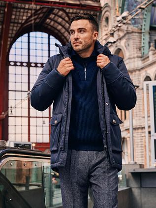 Suitable Jacket Snowtrack Navy