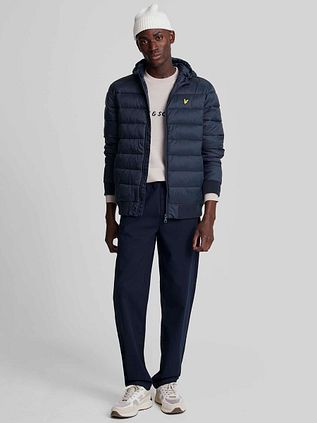 Lyle & Scott Baffle Jas Navy