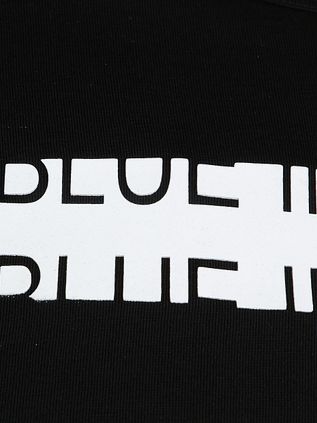 Blue Industry T-Shirt Logo Zwart