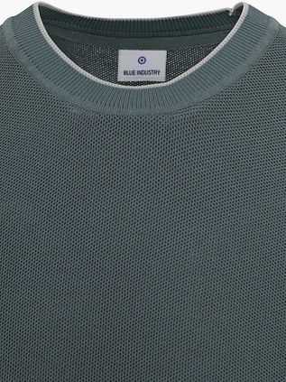 Blue Industry Pullover Grün