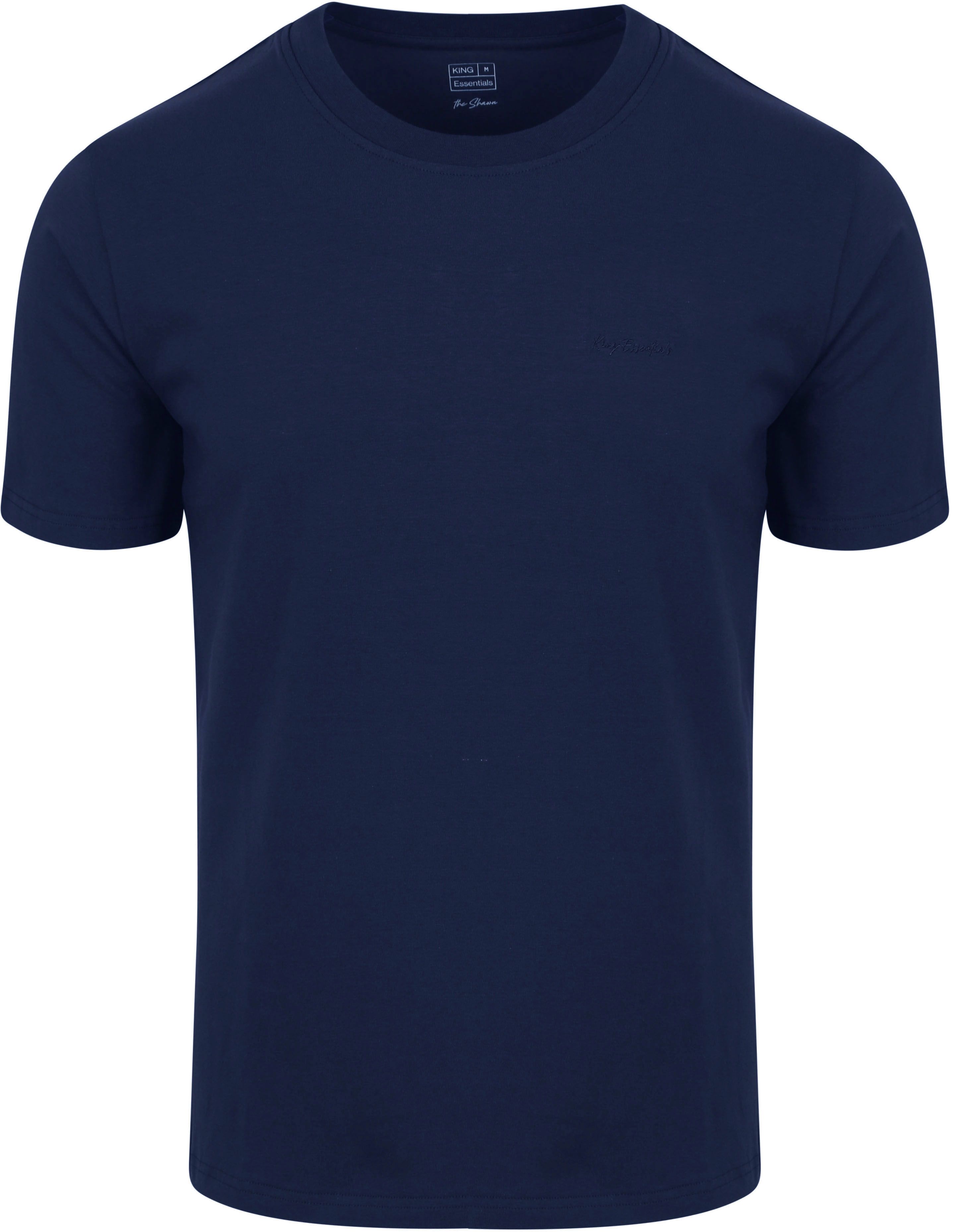 T-Shirt Shawn granatowy