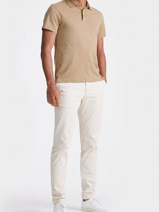 KING Essentials The James Poloskjorte Beige