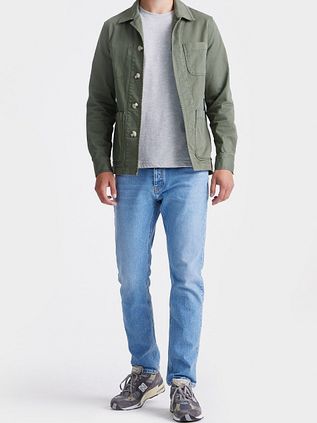 King Essentials The Benjamin Overshirt Olive Green