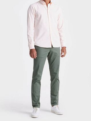 King Essentials The Tommy Hemd Rosa