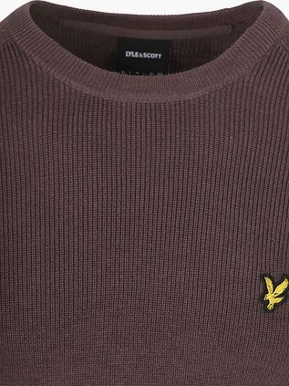 Lyle & Scott Rib Pullover Bruin