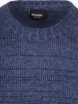 Lyle & Scott Pull Melange Dunkelblau