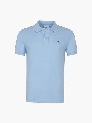 Lacoste Pique Polo Shirt Light Blue
