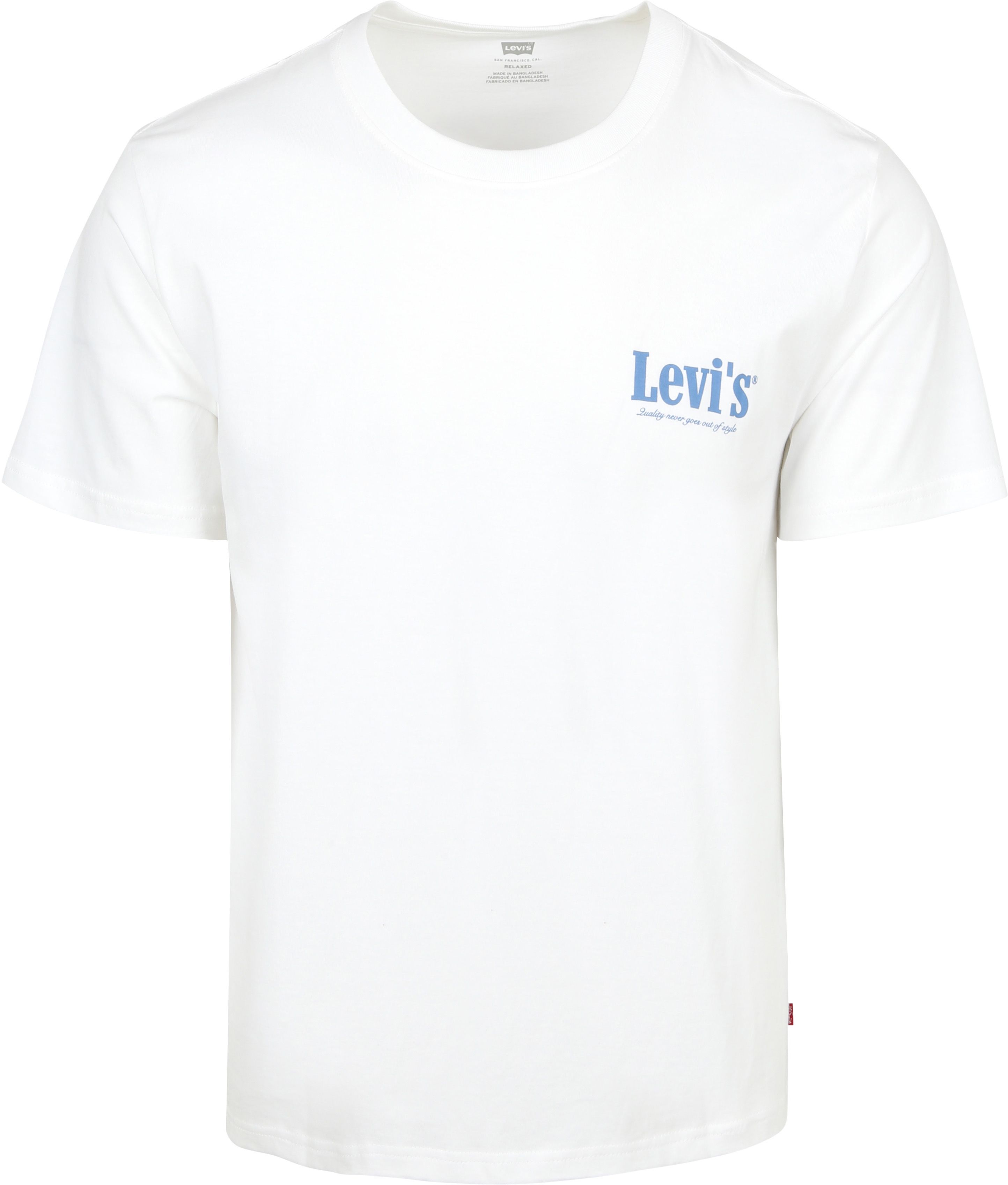 Levi Tee Relaxed Fit Wit Product