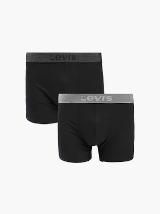Levi's Brief Boxershorts 2-Pack Schwarz
