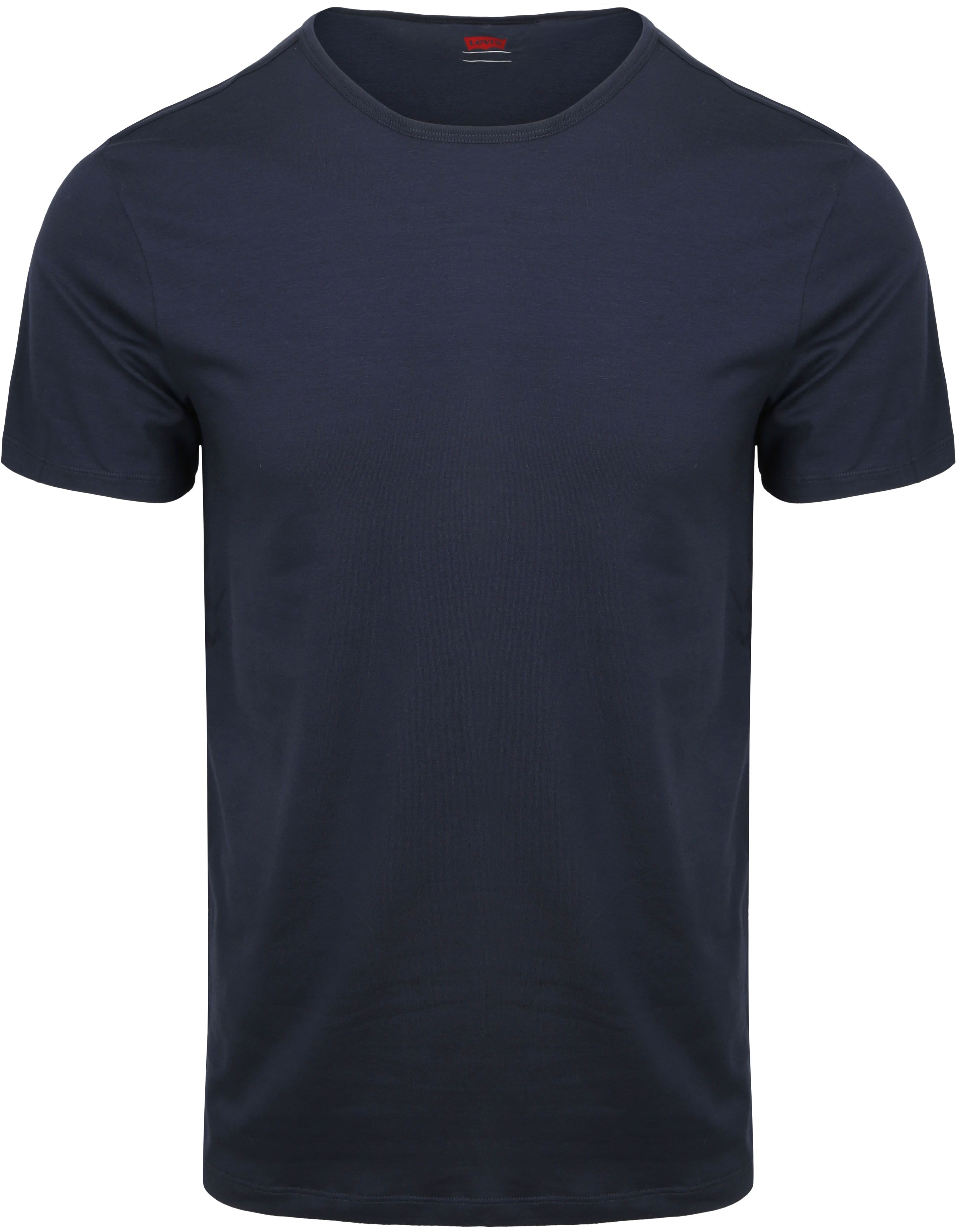 Levi's T-shirt Col Rond Marine-Gris Lot de 2 Product