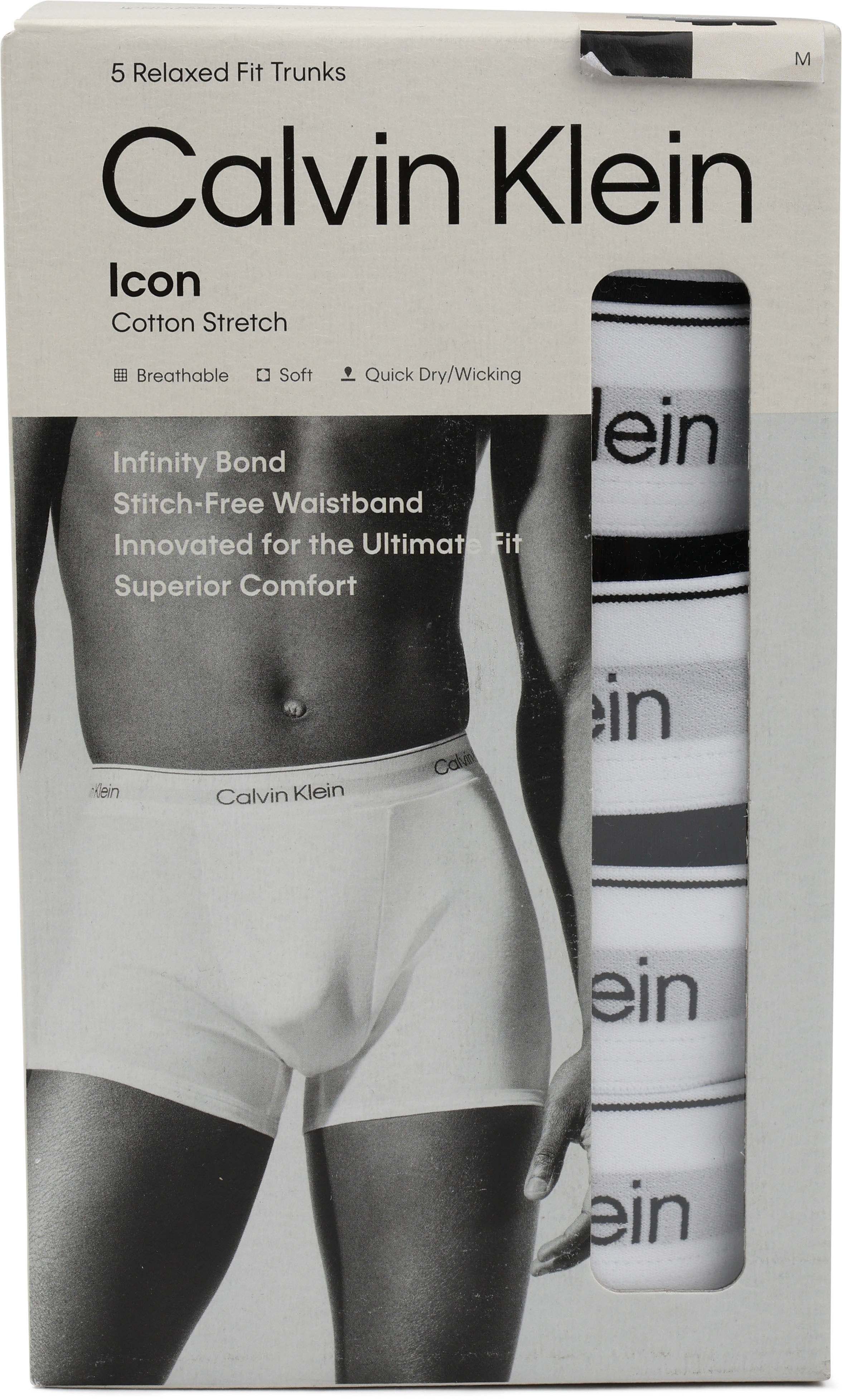 Calvin Klein Boxershorts 5-Pack Black Verpakking
