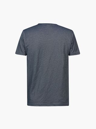 Petrol Camiseta Zigzag Azul Marino