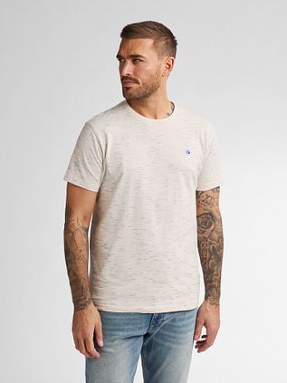 Petrol Sandstone Camiseta Crudo Jaspeado