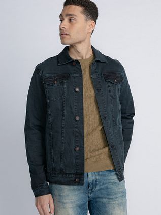 Petrol Chaqueta Vaquera Azul Marino