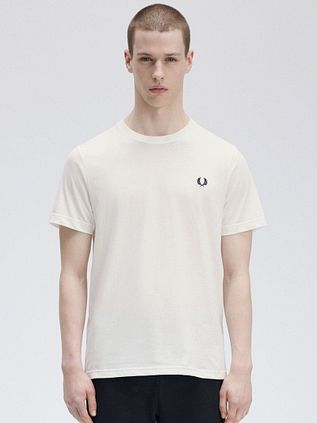 Fred Perry T-shirt Hvid 129