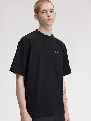 Fred Perry T-Shirt Zwart