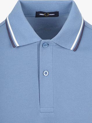 Fred Perry Polo Twin Tipped M3600 Blue 89A