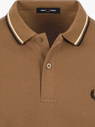 Fred Perry Polo M3600 Brown W60