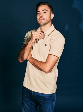 Fred Perry M3600 Polo Shirt Ecru Y56