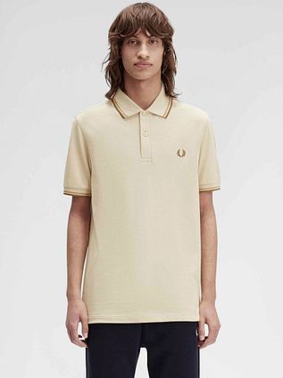 Fred Perry Polo Twin Tipped M3600 Beige
