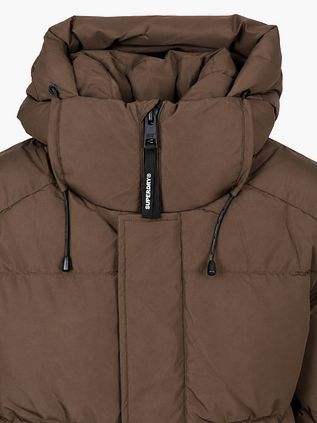 Superdry Sports Puffer Jacket Brown