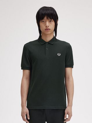 Fred Perry Polo M6000 Dark Green V10