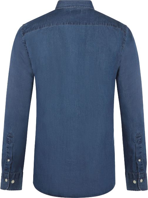 McGregor Chemise Chambray Indigo Product / Achterkant