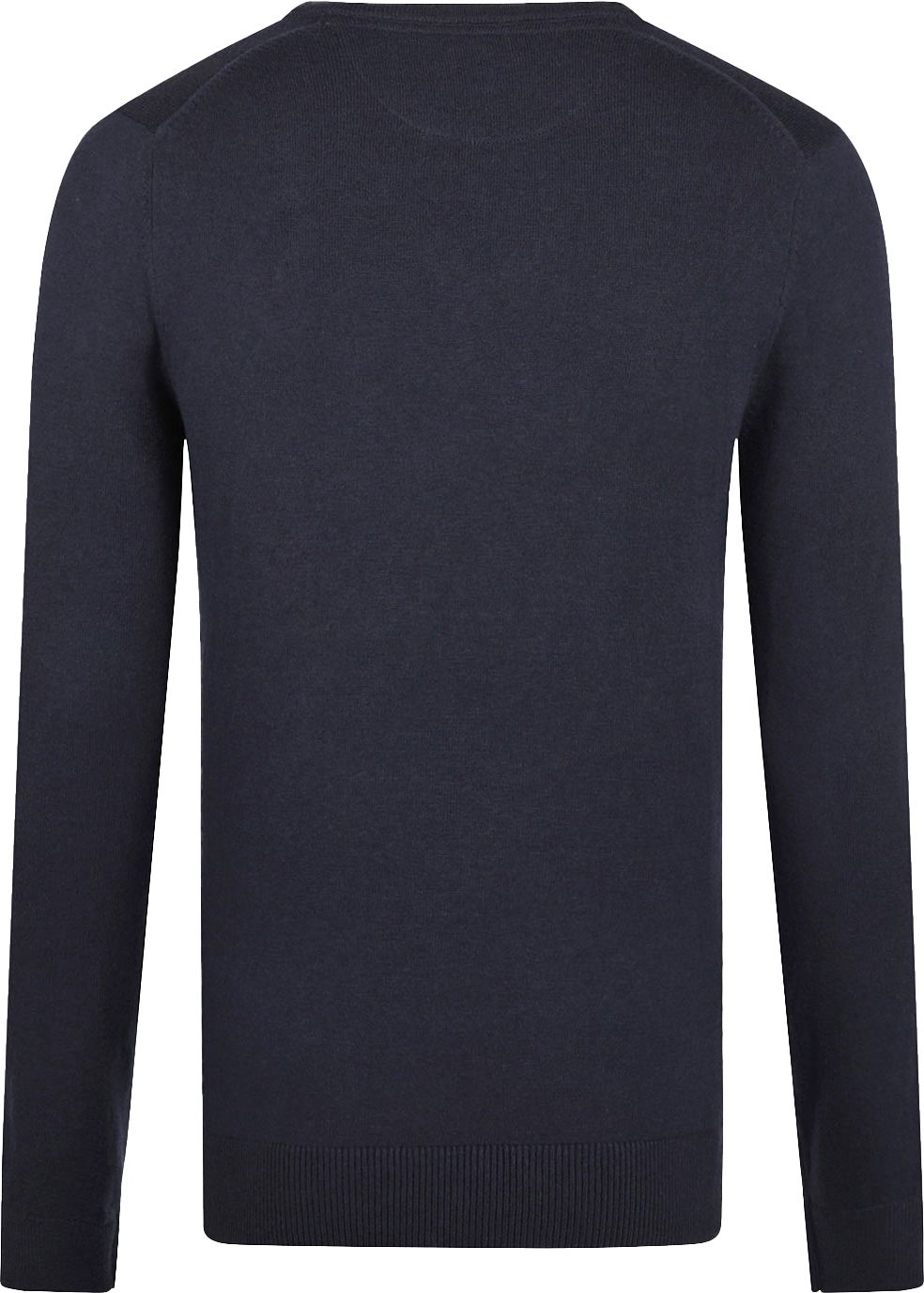 McGregor Pullover Merino Wool V-Neck Navy Product / Achterkant