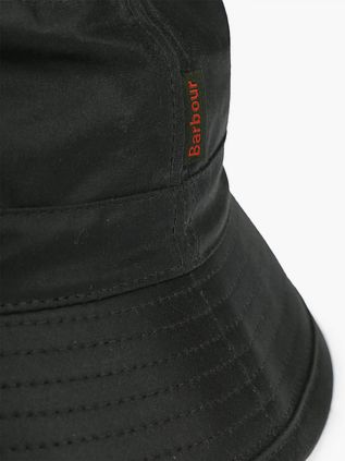 Barbour Wax Hat Dark Green