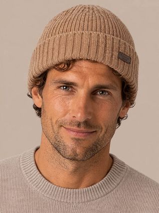 Barbour Beanie Carlton Wool Camel