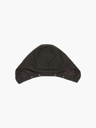 Barbour Waxed Storm Hood Olive Green