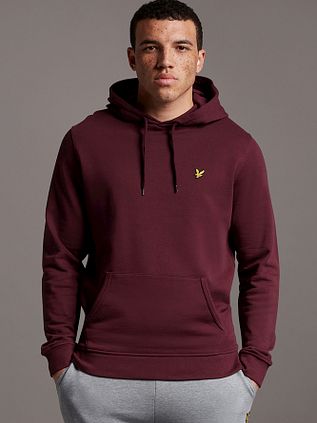 Lyle and Scott Hoodie Bordeaux