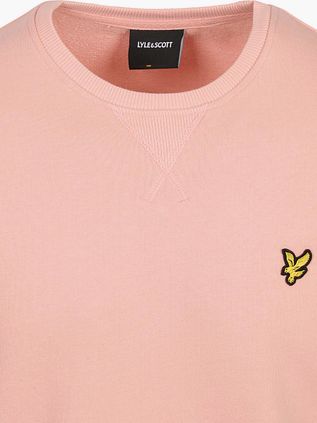 Lyle & Scott Sweat Crewneck Grapefruit Rosa