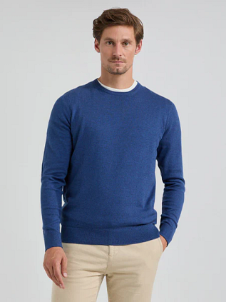 McGregor Pullover Merinowolle Dunkelblau