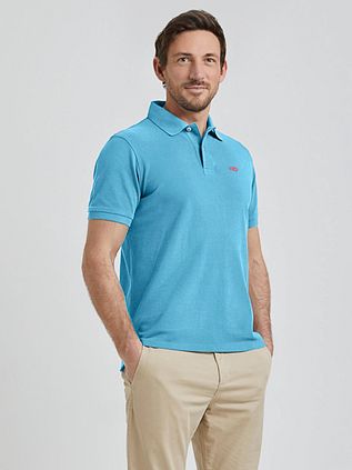 McGregor Piqué Polo Shirt Sea Blue