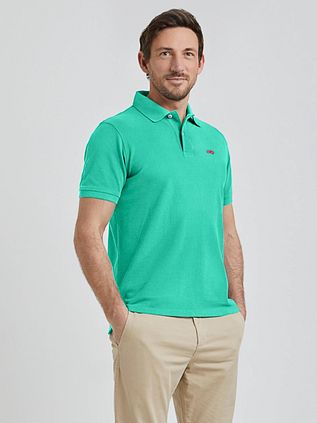 McGregor Piqué Polo Shirt Medium Green