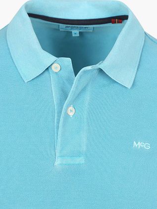 McGregor Piqué Polo Shirt Aqua Blue