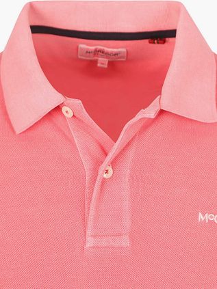 McGregor Piqué Polo Shirt Coral