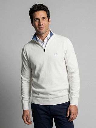 McGregor Half-Zip Trui Cotton Cashmere Kit